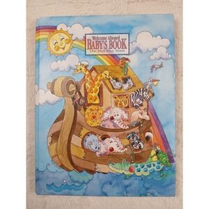 C.R Gibson welcome aboard baby's photo book album the first 5 years